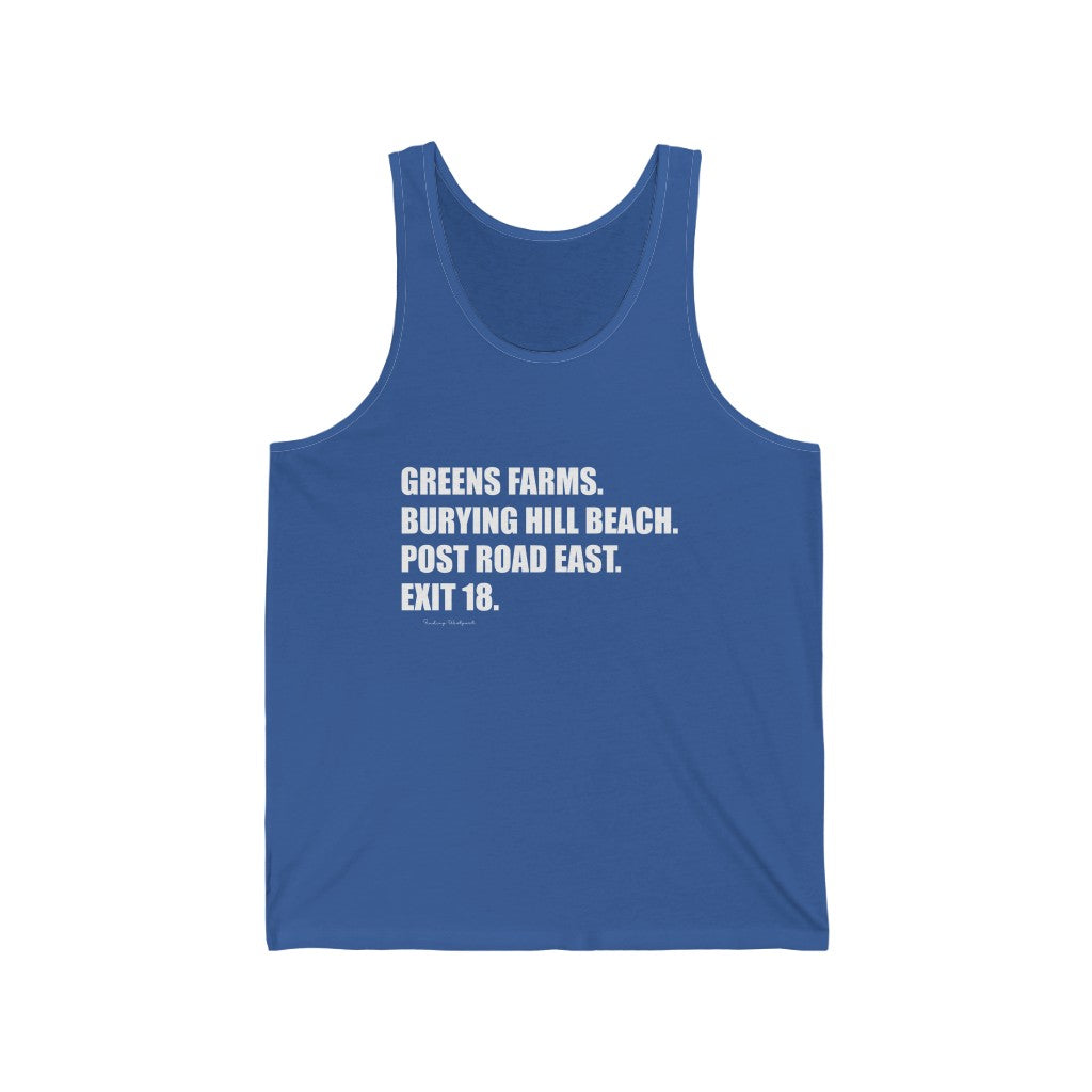 westport ct / connecticut unisex tank top shirt