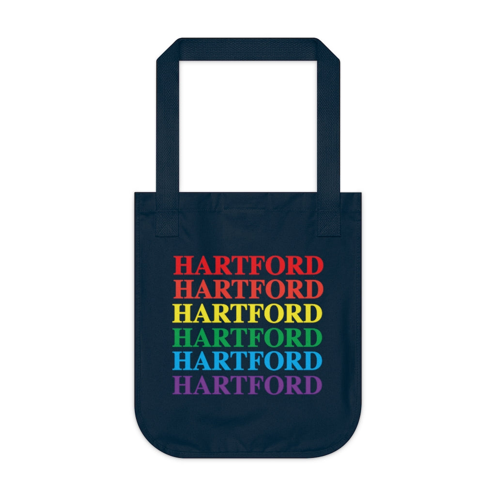 Hartford Pride Organic Canvas Tote Bag