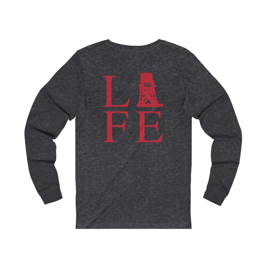 fairfield ct / connecticut long sleeve tee shirt 