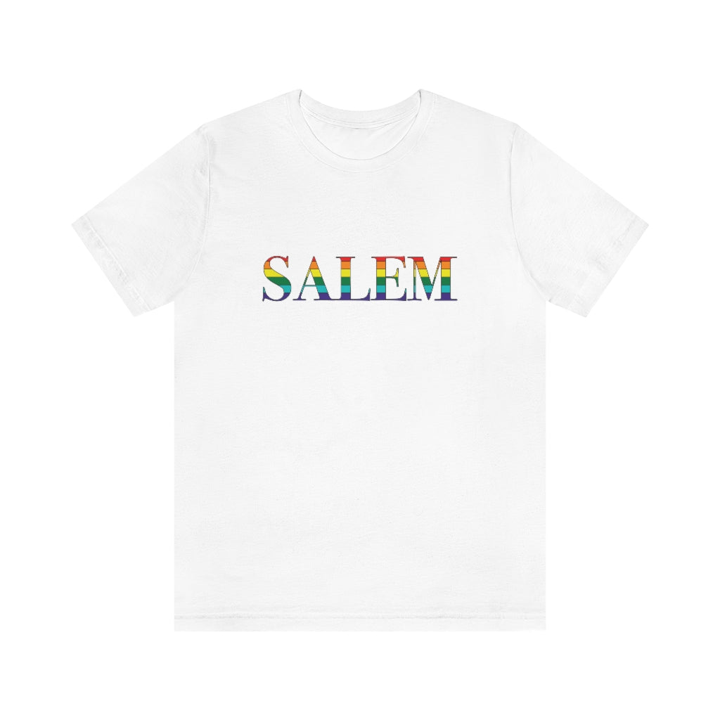 Salem Rainbow Unisex Jersey Short Sleeve Tee