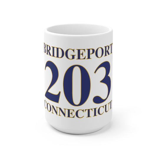 Bridgepoort 203 Connecticut mug // Bridgpeort ct // Finding Connecticut