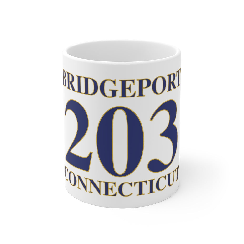 Bridgepoort 203 Connecticut mug // Bridgpeort ct // Finding Connecticut