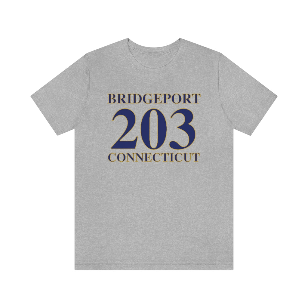 Bridgeport 203 Connecticut  unisex t shirt // Bridgeport CT// Finding Connecticut