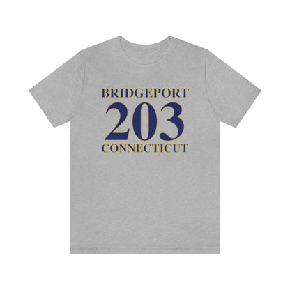 Bridgeport 203 Connecticut  unisex t shirt // Bridgeport CT// Finding Connecticut
