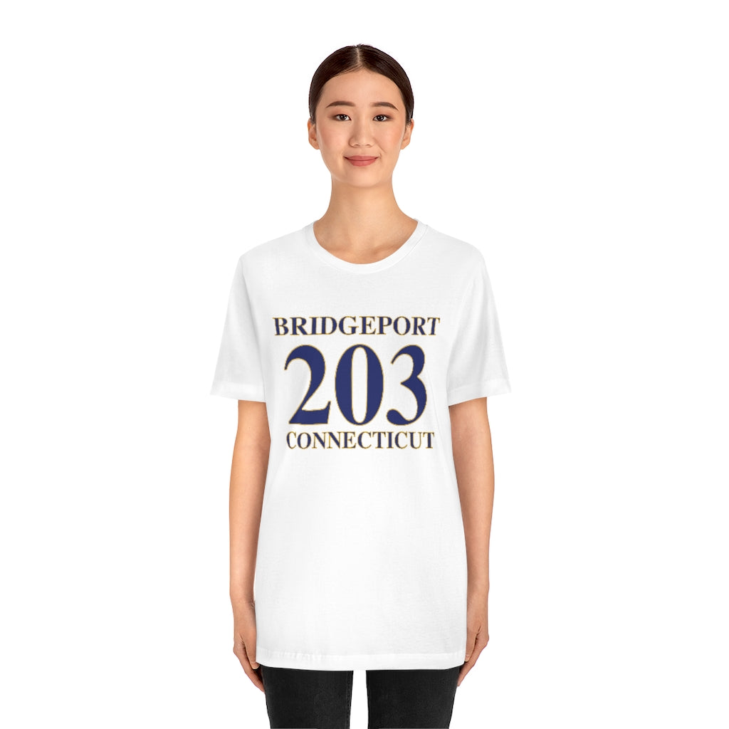 Bridgeport 203 Connecticut  unisex t shirt // Bridgeport CT// Finding Connecticut