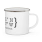 Bridgeport Coordiantes camping mug  // bridgeport, Connecticut // Finding Conencticut