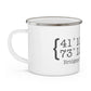 Bridgeport Coordiantes camping mug  // bridgeport, Connecticut // Finding Conencticut