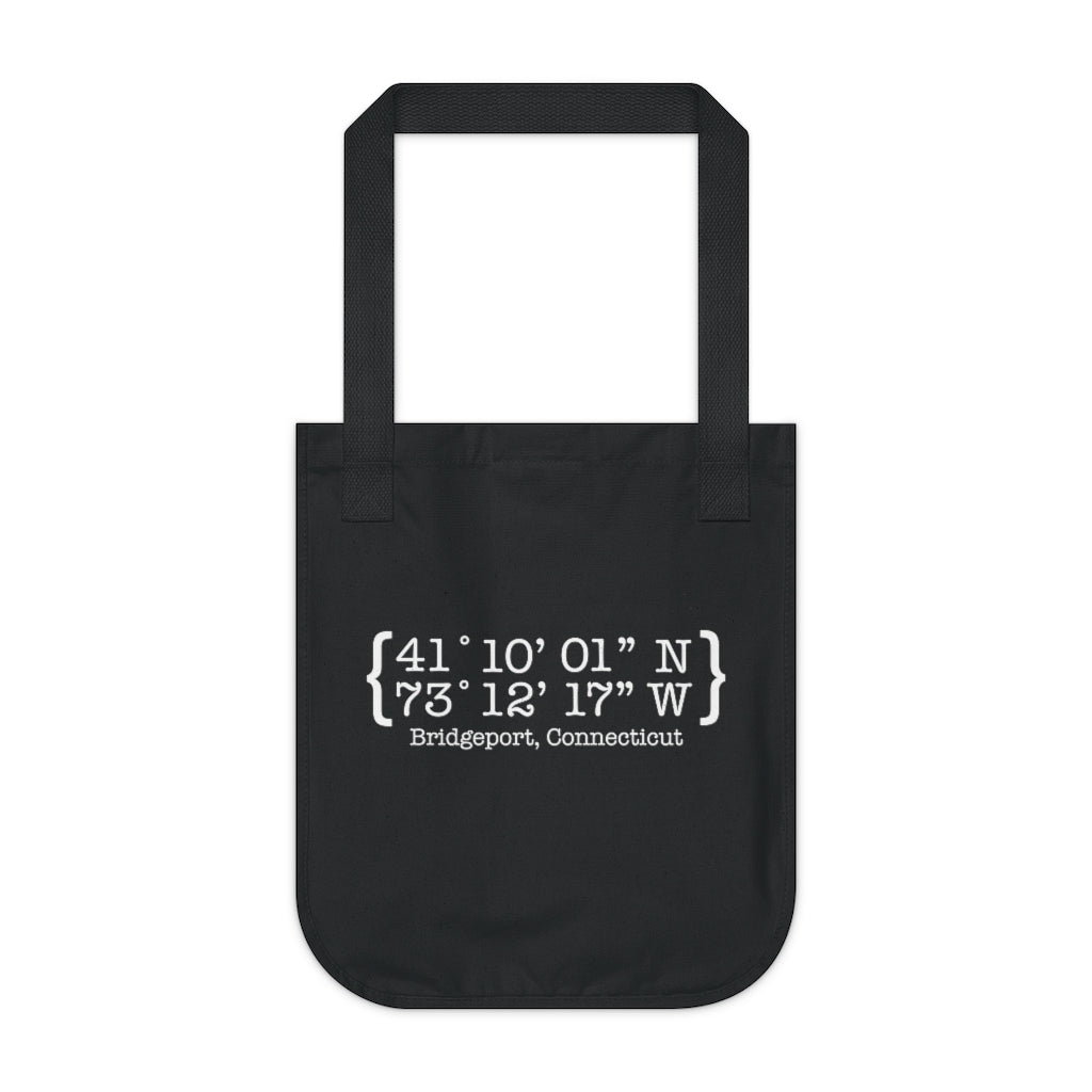 Bridgeport Coordiantes tote bag // bridgeport, CT// Finding Conencticut