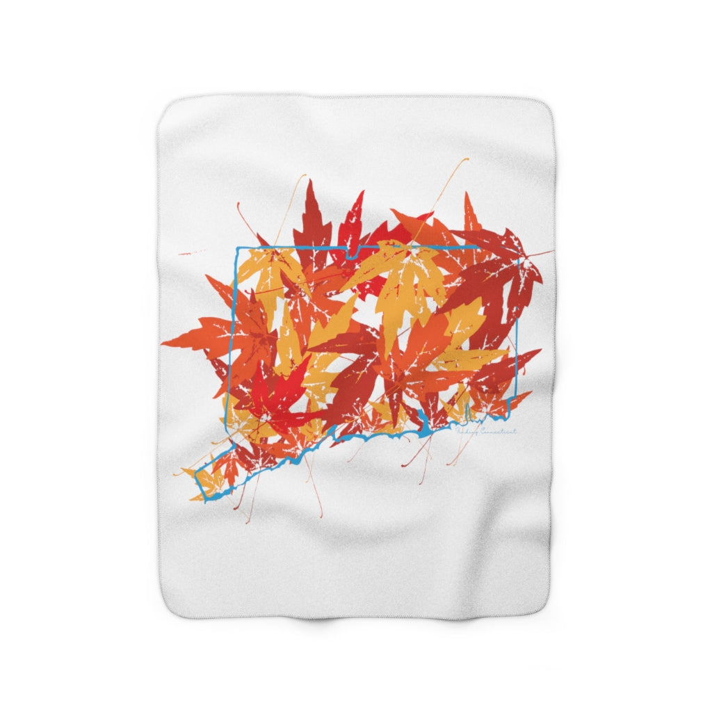 Do you love Connecticut in the fall? Cooler weather, colorful leaves falling, this collection is for you. Celebrate Connecticut and autumn together! Free USA shipping on all products. 

Connecticut Leaves // Connecticut blanket // finding connecticut