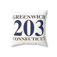 greenwich connecticut pillow 

Greenwich 203 Connecticut // greenwich connecticut pillows // finding connecticut 