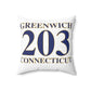 greenwich connecticut pillow 

Greenwich 203 Connecticut // greenwich connecticut pillows // finding connecticut 