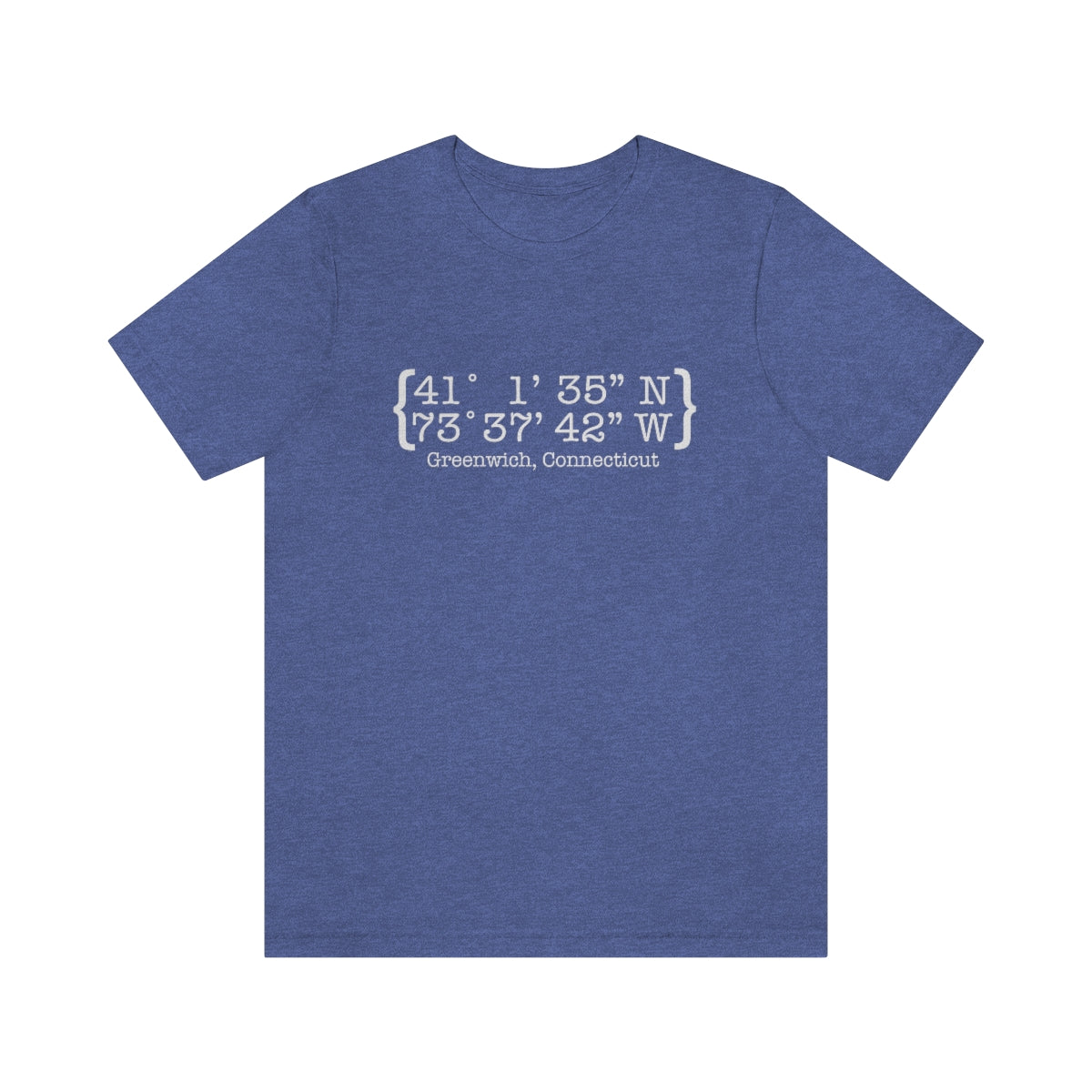 greenwich ct / connecticut unisex tee shirt

Greenwich Coordinates // greenwich CT unisex t shirt   // finding connecticut 