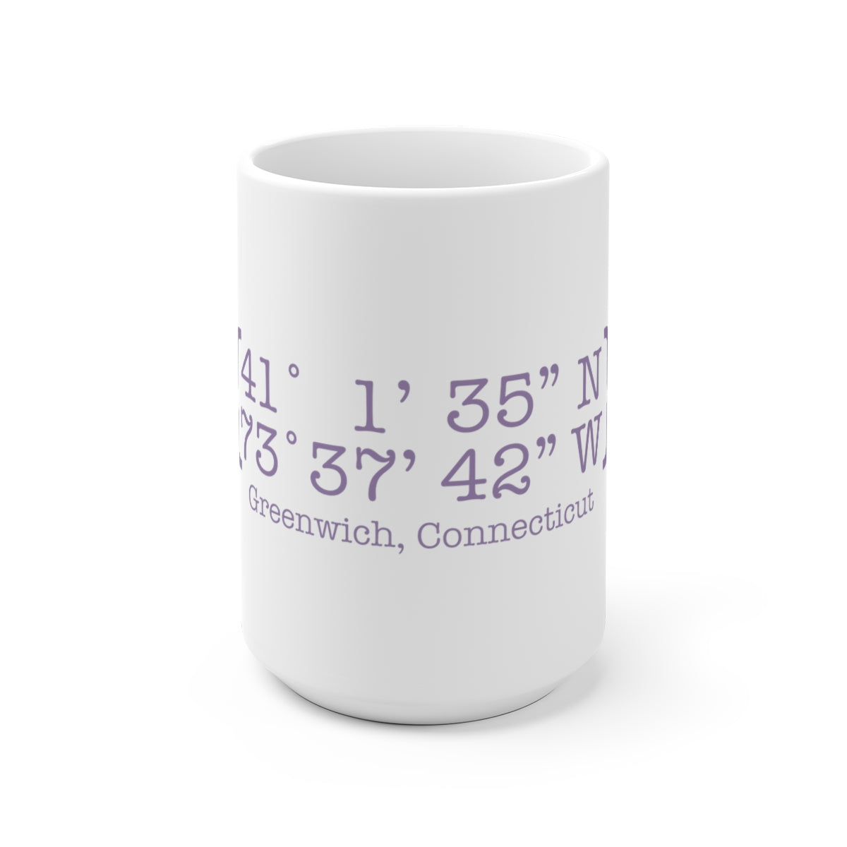 greenwich ct conencticut coffee mug 

Greenwich Coordinates // greenwich Connecticut mug  // finding connecticut