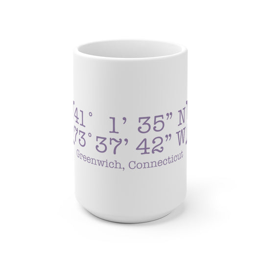 greenwich ct conencticut coffee mug 

Greenwich Coordinates // greenwich Connecticut mug  // finding connecticut