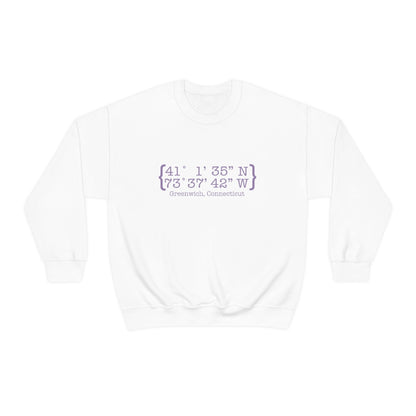 greenwich ct / connecticut unisex sweatshirt 

Greenwich Coordinates // greenwich Connecticut unisex sweatshirt  // finding connecticut