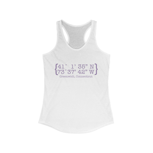 Greenwich ct / connecticut womens tank top 

Greenwich Coordinates // greenwich Connecticut womens tank top shirt  // finding connecticut