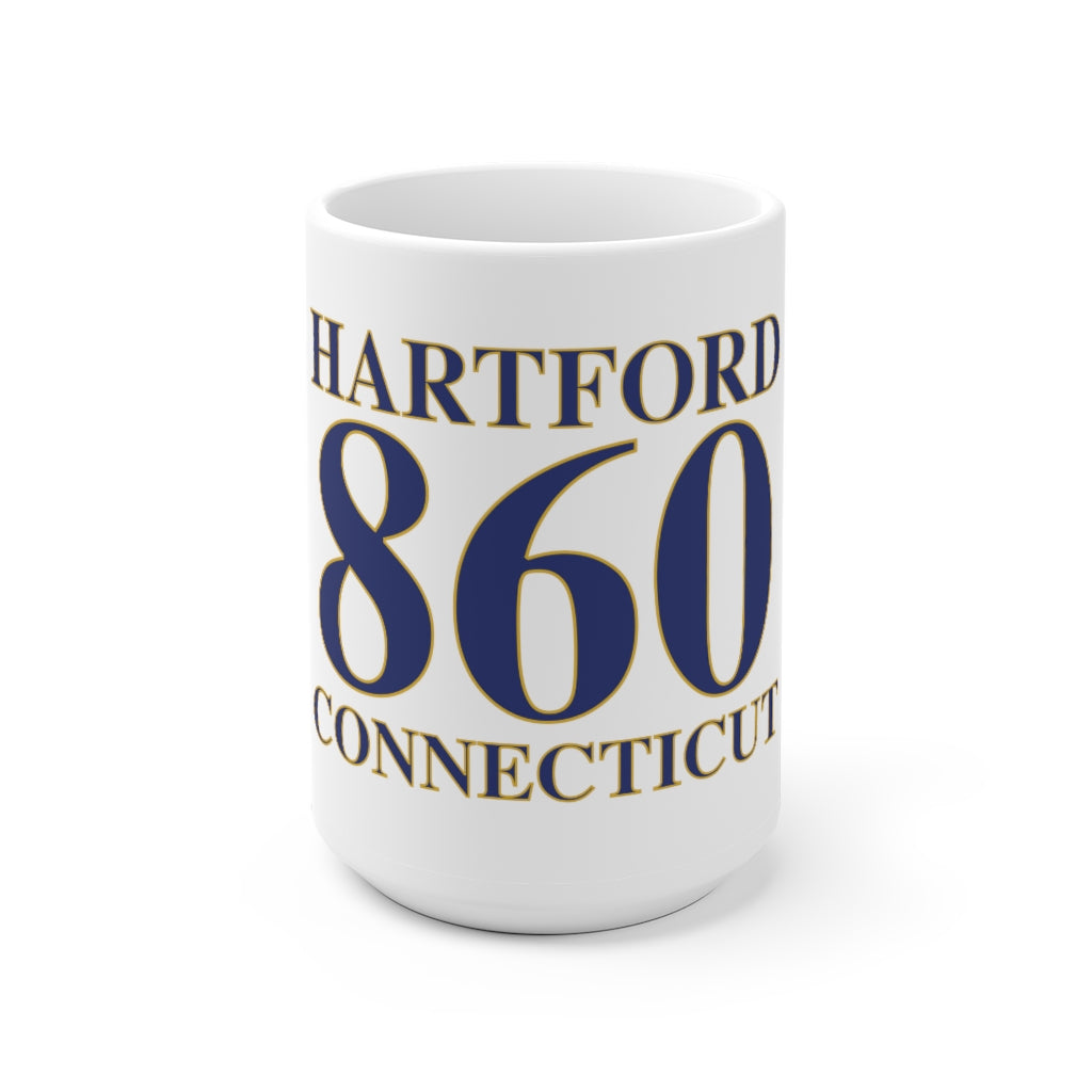Hartford 860 Connecticut White Ceramic Mug 860 Hartford Collection. Inspired by the Connecticut flag and the 860! Show off for your pride for Connecticut and Hartford!   Proceeds of this collection go to help build Finding Connecticut’s website and brand. • Free USA shipping   Click here to go to our home page 

Hartford 860 Connecticut // Hartford Connecticut mug // finding connecticut 