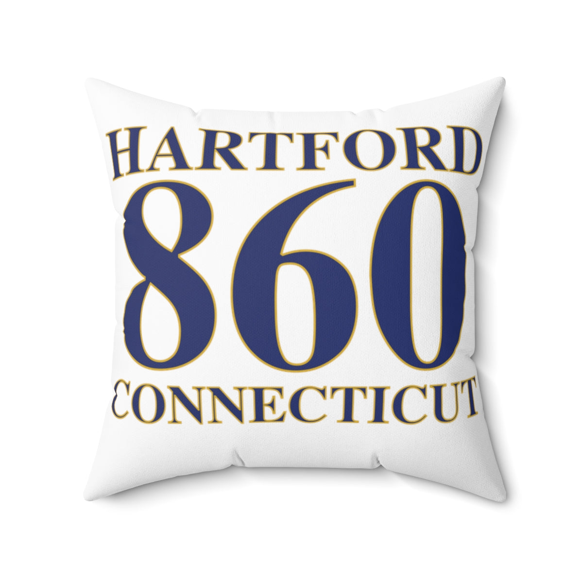 Hartford 860 Connecticut Spun Polyester Square Pillow  860 Hartford Collection. Inspired by the Connecticut flag and the 860! Show off for your pride for Connecticut and Hartford!   Proceeds of this collection go to help build Finding Connecticut’s website and brand. • Free USA shipping   Click here to go to our home page 

Hartford 860 Connecticut // Hartford Connecticut  pillow  // FInidng connecticut 