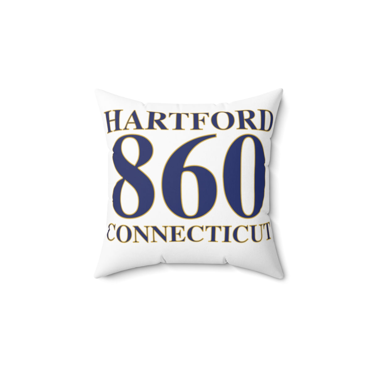 Hartford 860 Connecticut Spun Polyester Square Pillow  860 Hartford Collection. Inspired by the Connecticut flag and the 860! Show off for your pride for Connecticut and Hartford!   Proceeds of this collection go to help build Finding Connecticut’s website and brand. • Free USA shipping   Click here to go to our home page 

Hartford 860 Connecticut // Hartford Connecticut  pillow  // FInidng connecticut 