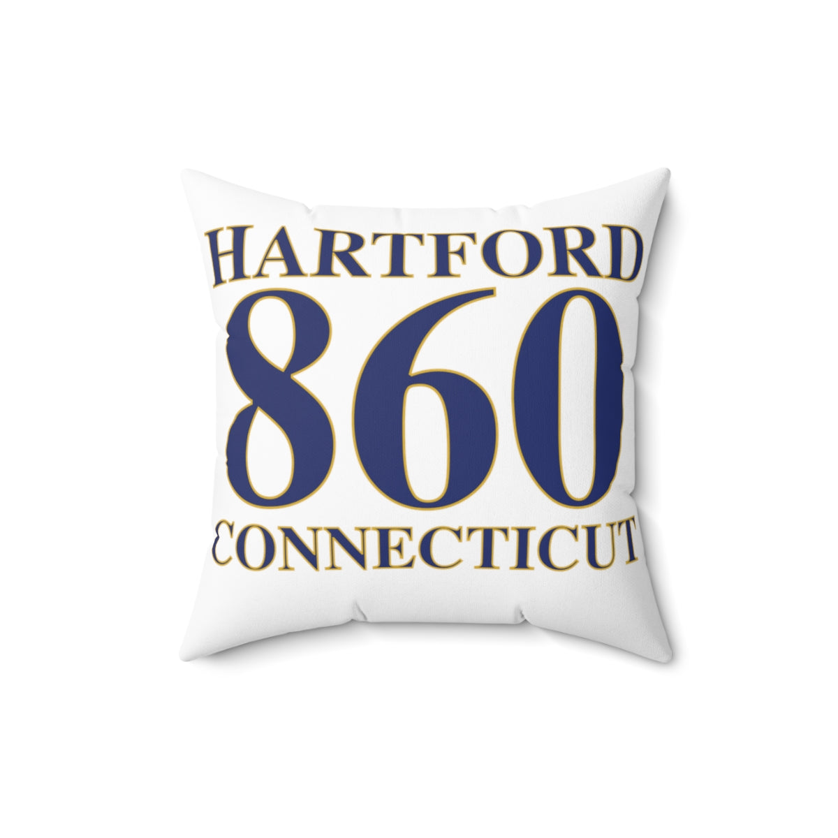 Hartford 860 Connecticut Spun Polyester Square Pillow  860 Hartford Collection. Inspired by the Connecticut flag and the 860! Show off for your pride for Connecticut and Hartford!   Proceeds of this collection go to help build Finding Connecticut’s website and brand. • Free USA shipping   Click here to go to our home page 

Hartford 860 Connecticut // Hartford Connecticut  pillow  // FInidng connecticut 