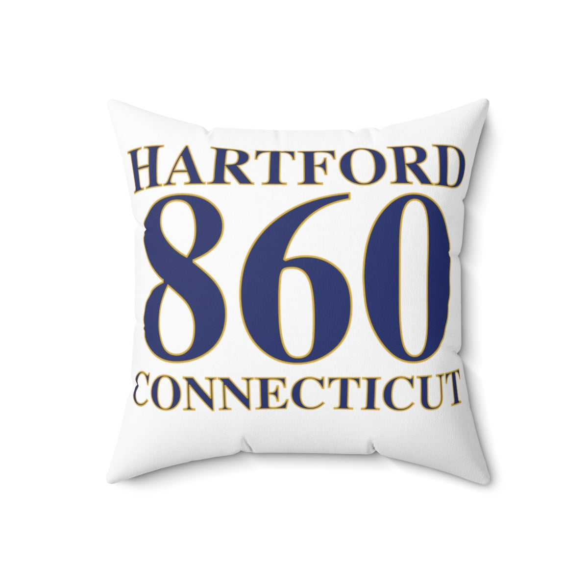 Hartford 860 Connecticut Spun Polyester Square Pillow  860 Hartford Collection. Inspired by the Connecticut flag and the 860! Show off for your pride for Connecticut and Hartford!   Proceeds of this collection go to help build Finding Connecticut’s website and brand. • Free USA shipping   Click here to go to our home page 

Hartford 860 Connecticut // Hartford Connecticut  pillow  // FInidng connecticut 