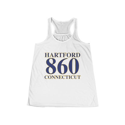 Hartford 860 Connecticut Women's Flowy Racerback Tank 860 Hartford Collection. Inspired by the Connecticut flag and the 860! Show off for your pride for Connecticut and Hartford!   Proceeds of this collection go to help build Finding Connecticut’s website and brand. • Free USA shipping   Click here to go to our home page 

Hartford 860 Connecticut // Hartford Connecticut womens flowy tank top shirt // finding connecticut 
