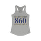 Hartford 860 Connecticut Women's Ideal Racerback Tank 860 Hartford Collection. Inspired by the Connecticut flag and the 860! Show off for your pride for Connecticut and Hartford!   Proceeds of this collection go to help build Finding Connecticut’s website and brand. • Free USA shipping   Click here to go to our home page 

Hartford 860 Connecticut // Hartford Connecticut  womens tank top shirt  // FInidng connecticut 