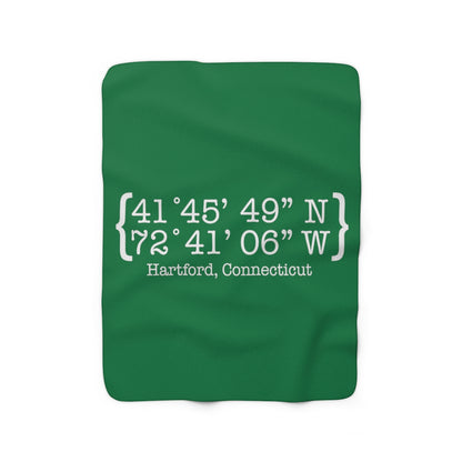 Hartford Coordinates Sherpa Fleece Blanket  Proceeds help grow Finding Connecticut's website and brand.   Click here to return to our home page.

Hartford Coordinates // Hartford Conneticut blanket /// finding conneticut 20