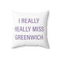 greenwich pillow 

I Really Really Miss Greenwich /// Greenwich Connecticut pillows   // finding connecticut   