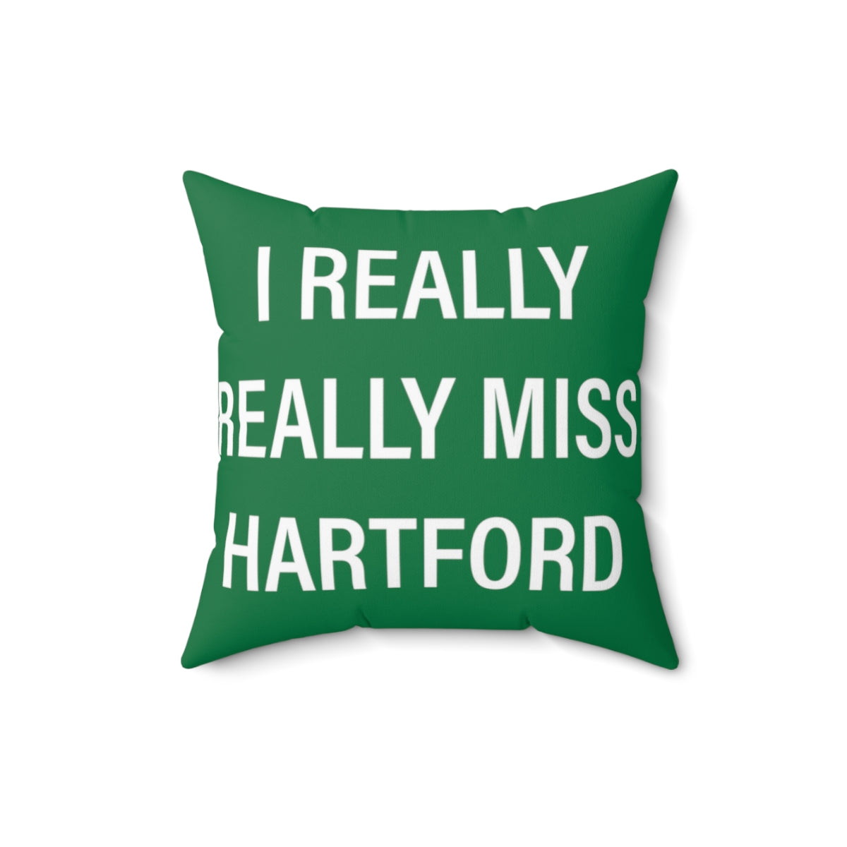 I Really Really Miss Hartford Polyester Square Pillow   Proceeds of this collection go to help Finding Connecticut’s website and brand. Free USA shipping.  Click here to go back to our home page

I Really Really miss hartford // hartford conn pillows // finding connecticut