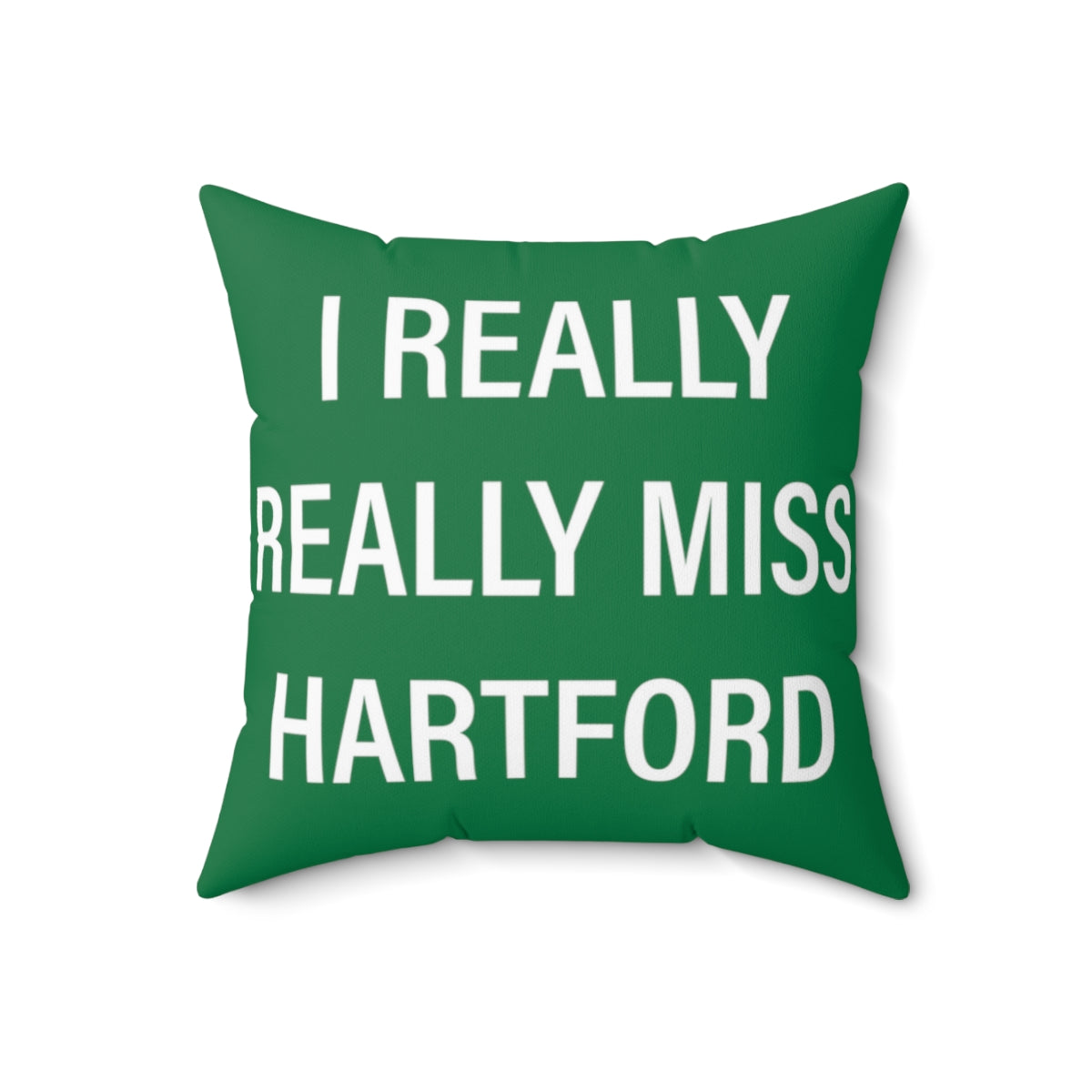 I Really Really Miss Hartford Polyester Square Pillow   Proceeds of this collection go to help Finding Connecticut’s website and brand. Free USA shipping.  Click here to go back to our home page

I Really Really miss hartford // hartford conn pillows // finding connecticut