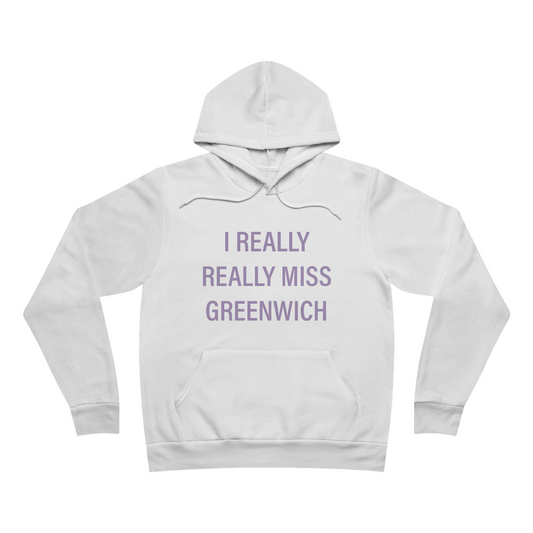I Really really miss greenwich // greenwich connecticut unisex hoodie // finding connecticut 