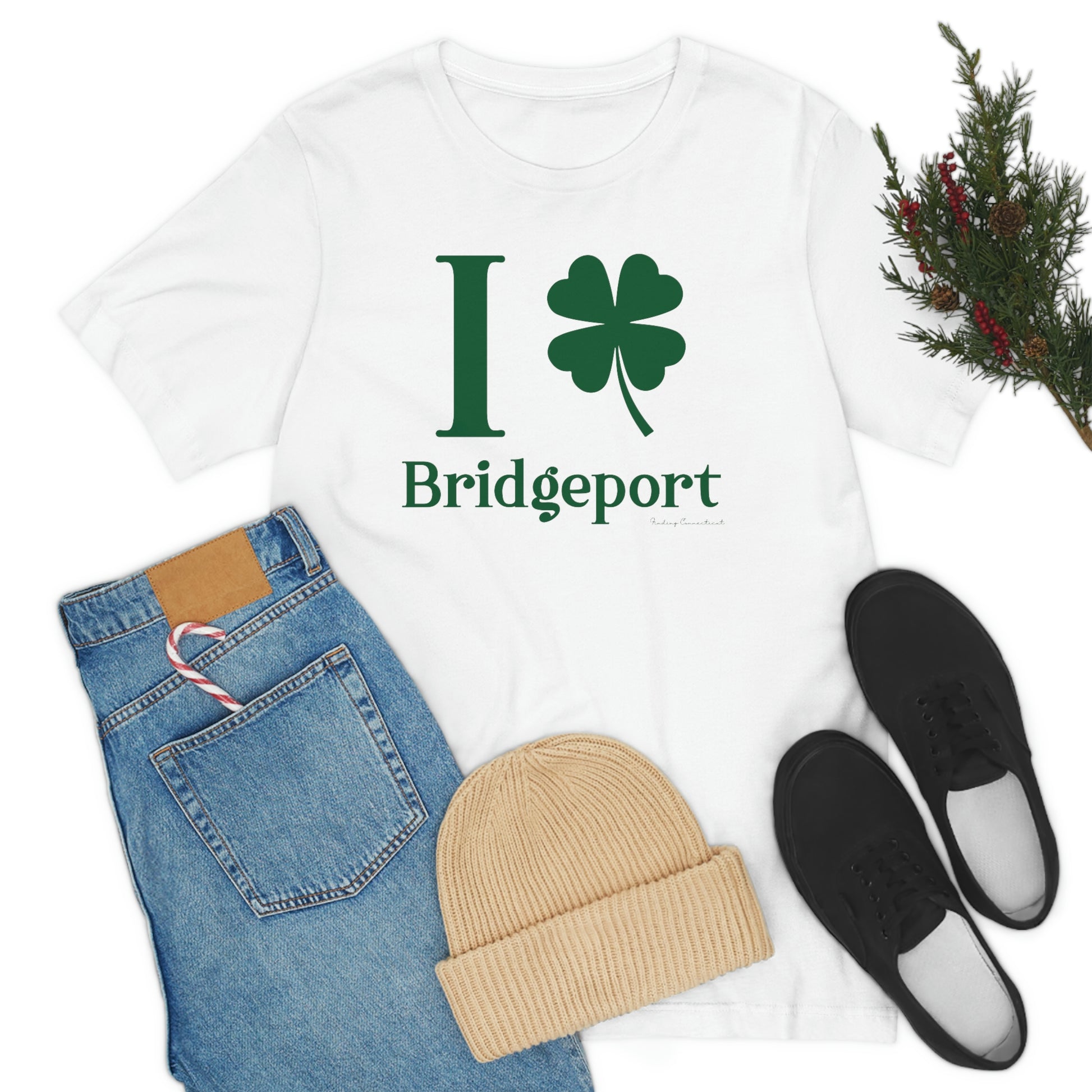 I clover bridgeport st patricks day  t shirt  // bridgeport ct / Finding Connecticut