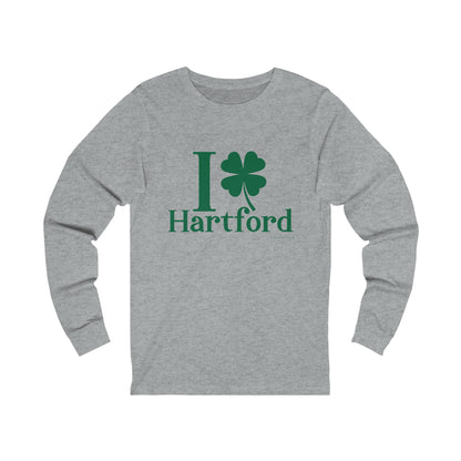 Hartford Connecticut St. Patrick’s Day shirt, I Clover Hartford

I clover hartford /// hartford CT st patricks day unisex long sleeve tshirt / finding connecticut