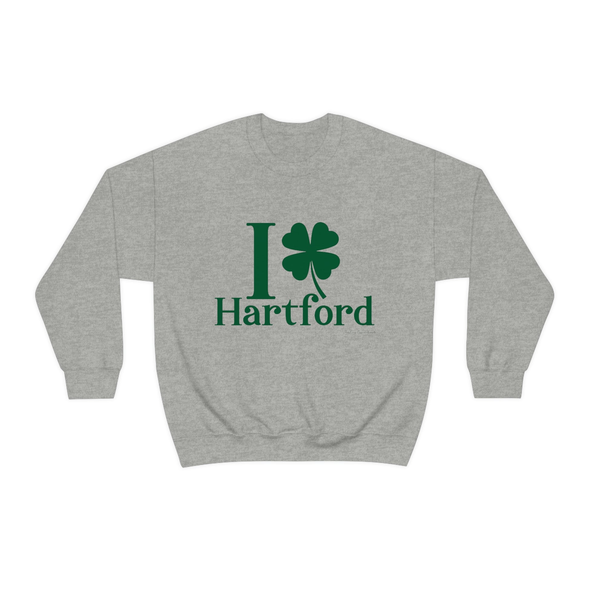 Hartford Connecticut St. Patrick’s Day shirt, I Clover Hartford 

I clover hartford /// hartford CT st patricks day unisex  sweattshirt / finding connecticut