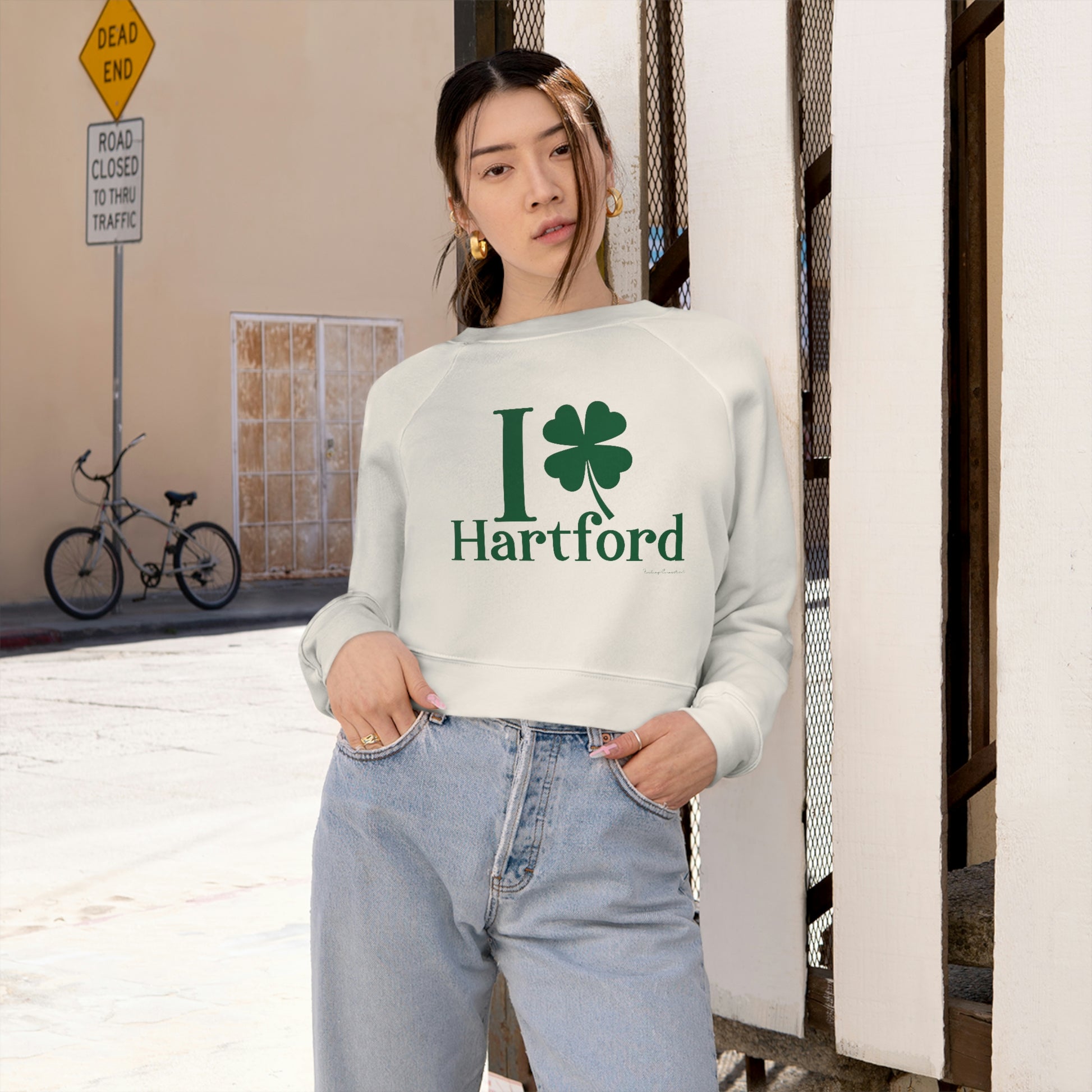 Hartford Connecticut St. Patrick’s Day shirt, I Clover Hartford 

I clover hartford /// hartford CT st patricks day womens sweatshirt  / finding connecticut