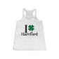 Hartford Connecticut St. Patrick’s Day shirt, I Clover Hartford 

I clover hartford /// hartford CT st patricks day womens tank top shirt / finding connecticut //Ct