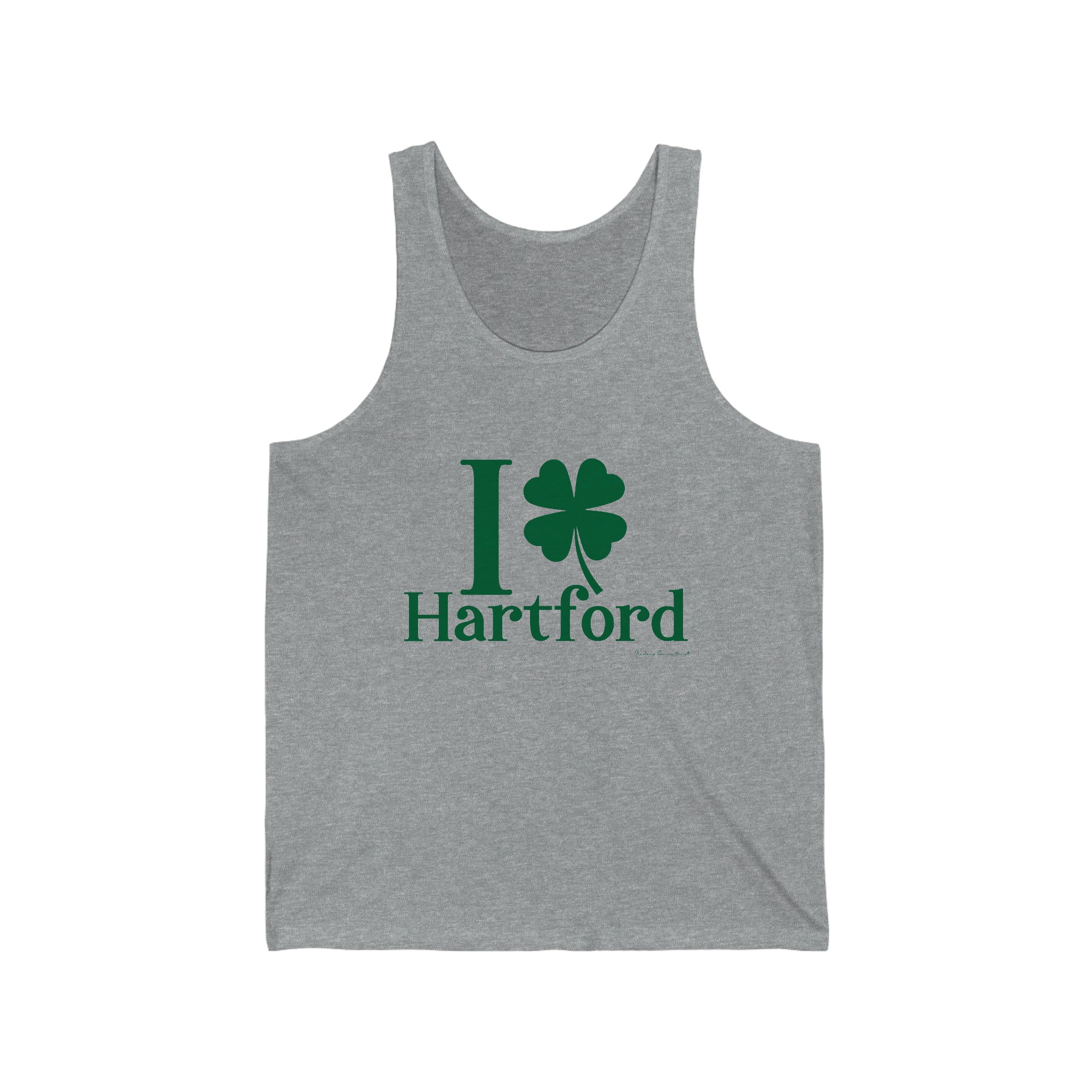 Hartford Connecticut St. Patrick’s Day shirt, I Clover Hartford 

I clover hartford /// hartford connecticut st patricks day unisex tank top shirt // finding connecticut