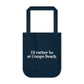 I'd rather be at Compo Beach tote bag // Compo Beach and Westport Connecticut gifts and merch // Finding Connecticut  