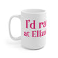 I’d rather be at Elizabeth Park mugs.  West Hartford Connecticut tee shirts, hoodies sweatshirts, mugs, and other apparel, home gifts, and souvenirs. Proceeds of this collection go to help Finding Connecticut’s brand. Free USA shipping. 

I'd rather be  at Elizabeth Park // elizbeth Park hartford connecticut mug // finding connecticut
