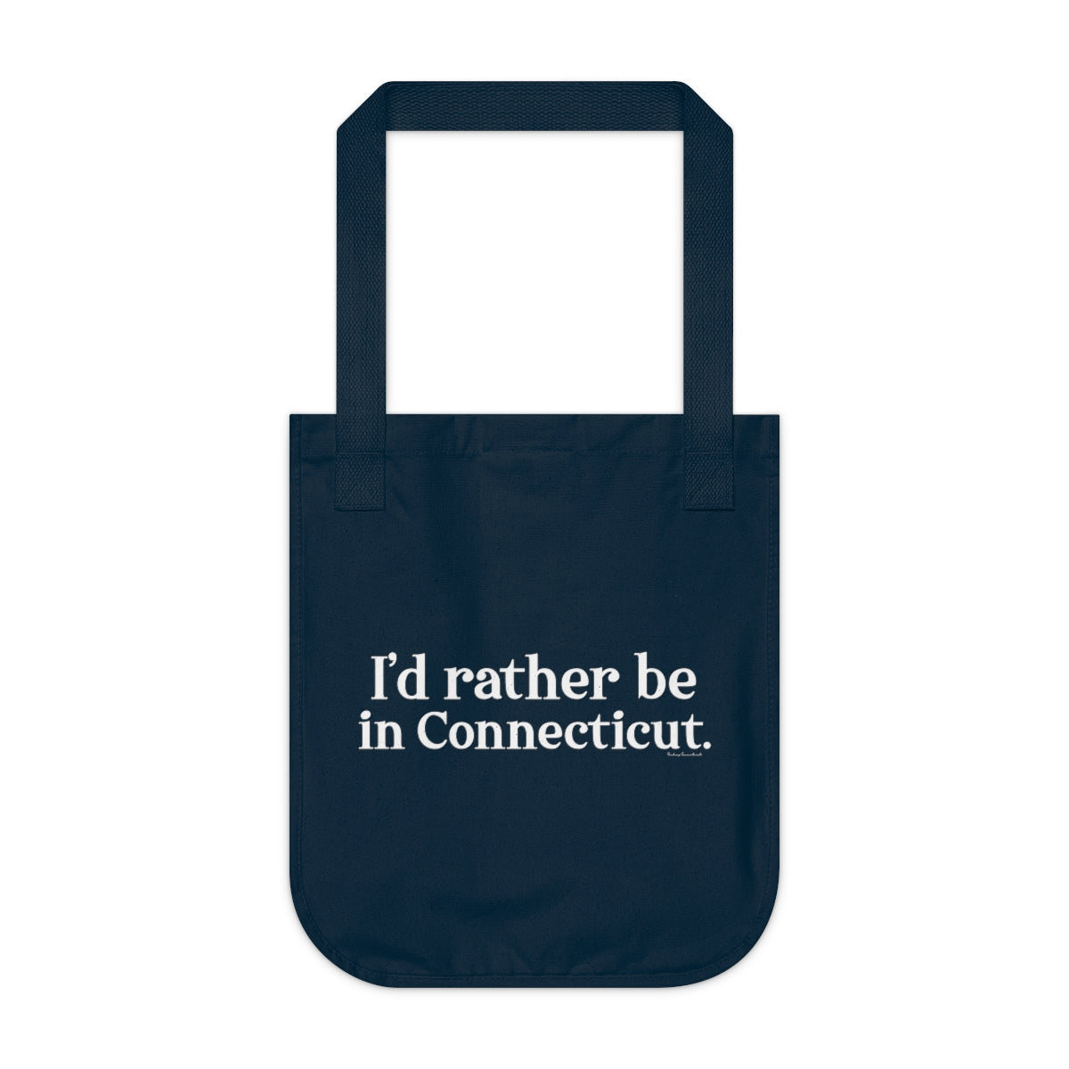 I'd rather be in Connecticut tote bag // connecticut gifts and merch // finding connecticut 