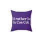 I'd rather be in Cos Cob // Cos Cob Greenwich CT pillow // finding connecticut  