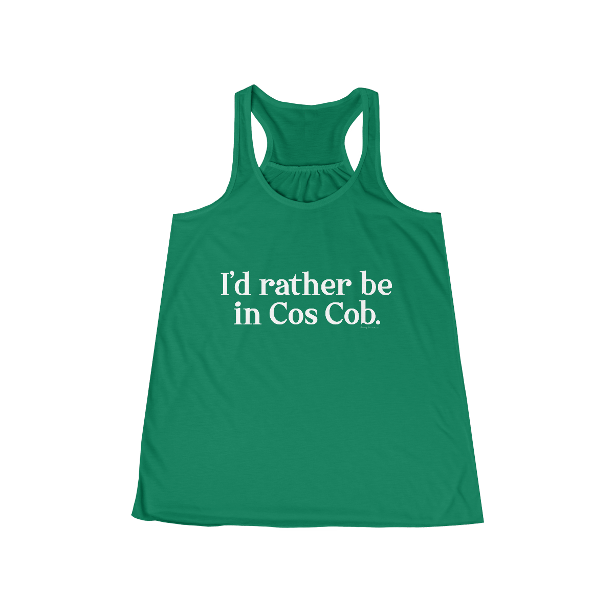 I'd rather be in cos cob womens tank top shirt 

I'd rather be in Cos Cob // Cos Cob Greenwich CT womens flowy tank top shirts  // finding connecticut
