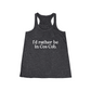i'd rather be in cos cob tank top shirt 

I'd rather be in Cos Cob // Cos Cob Greenwich CT womens flowy tank top shirts  // finding connecticut