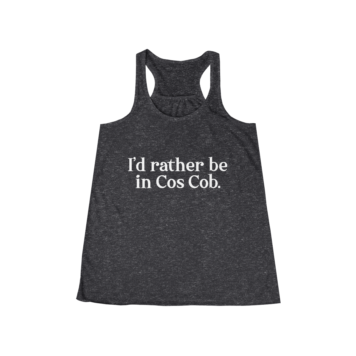 i'd rather be in cos cob tank top shirt 

I'd rather be in Cos Cob // Cos Cob Greenwich CT womens flowy tank top shirts  // finding connecticut