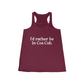 I'd rather be in cos cob women tank top shirt 

I'd rather be in Cos Cob // Cos Cob Greenwich CT womens flowy tank top shirts  // finding connecticut