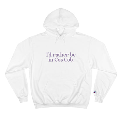 greenwich ct / connecticut hooded sweatshirt hoodie 

I'd rather be in Cos Cob // Cos Cob Greenwich Connecticut Champion Hoodie sweatshirt  // finding connecticut 