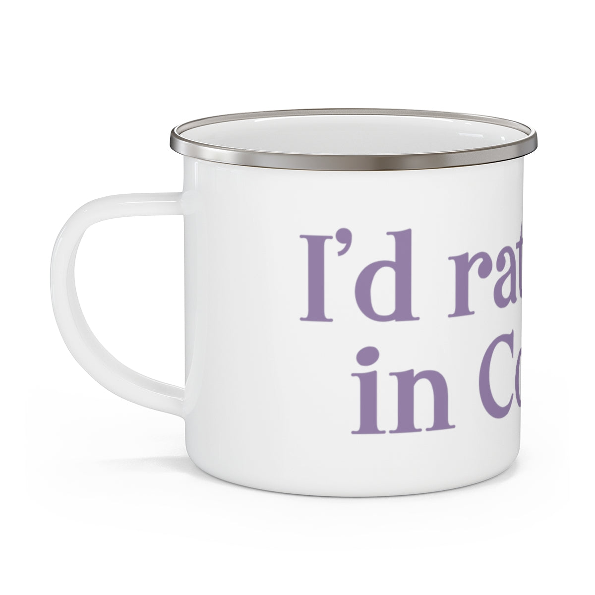 I'd rather be in Cos Cob // Cos Cob Greenwich Connecticut camping mug  // finding connecticut 