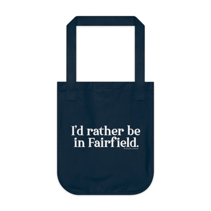 I'd rather be in Fairifeld tote bag // fairifeld connecticut gifts and merch // finding connecticut 