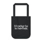 I'd rather be in Fairifeld tote bag // fairifeld connecticut gifts and merch // finding connecticut 